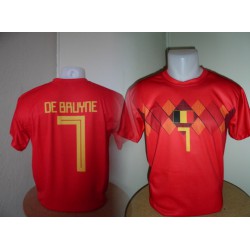belgië voetbalshirt  2018 de Bruyne