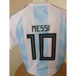 Argentina Soccer Jersey home color Mesi