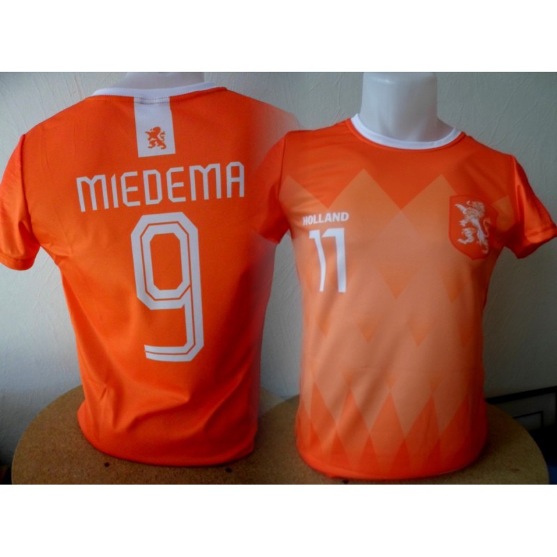Nederlands dames elftal voetbalshirt oranje 2019 miedema