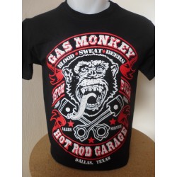 gas monkey shirt rood