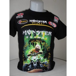 Monster energy shirt katoen CART