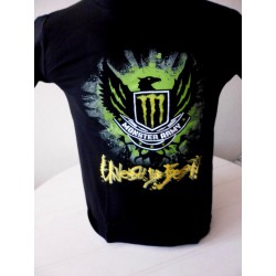Monster energy junior / volw. shirt katoen ARMY nieuw 