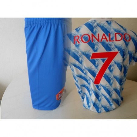 Ronaldo voetbalset (shirt + broekje) lichtblauw