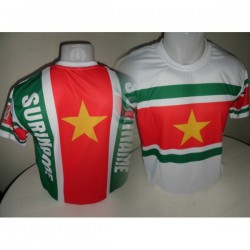 Suriname voetbalset (shirt + broekje) Nationaal Team