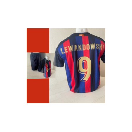 Lewandowski fan voetbalshirt thuiskl