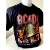 AC DC  t shirt  klok Hell Bells