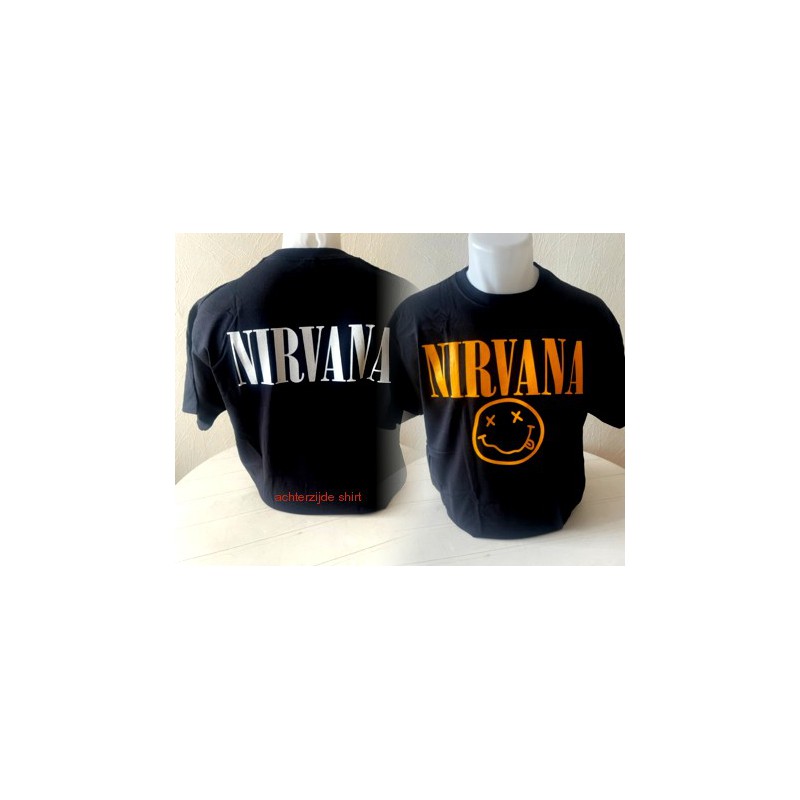 Nirvana T, shirt logo