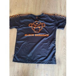 Black Bananas setje shirt & broek zwart /oranje