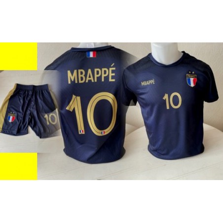 MBAPPE voetbal tenue sh+br  Frankrijk 2023