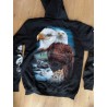 ADELAAR   Hoodie vest print  2  adelaars  rock eagle