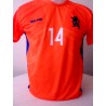 AANBIEDING  nederlands eftal oranje shirt cruyff nr 14