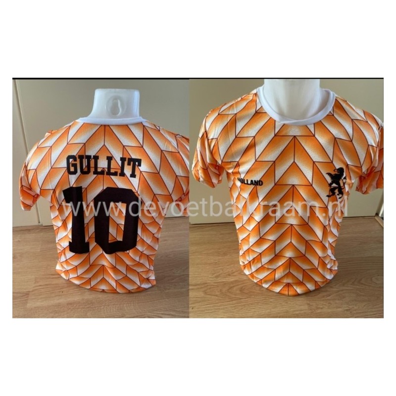 NEDERLAND VOETBAL SHIRT 1988 GULLIT