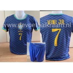 VINICIUS junior  BRASIL Nationaal  voetbal set uit  kl shirt & broek