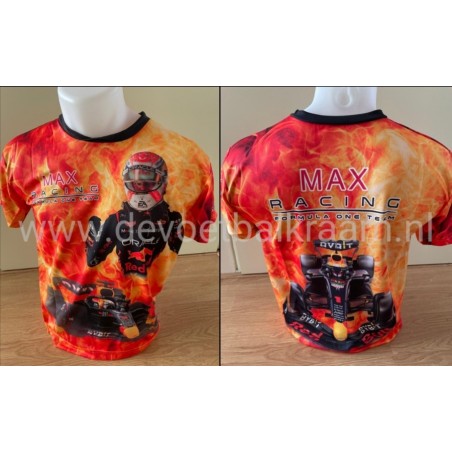 Max racing team  fan shirt oranje