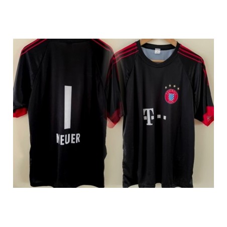 Neuer  voetbalshirt bayern 2021 zwart