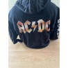 AC DC HOOODIE VEST HELL BELLS