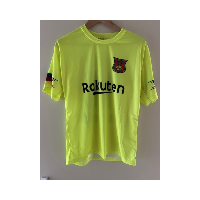 AANBIEDING MESI VOETBALSHIRT barca  2020 FLUOR GEEL