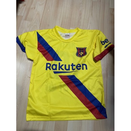 AANBIEDING MESI VOETBALSHIRT PSG  GEEL FLUOR 202