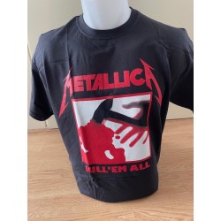 METALICA band shirt ROOD...