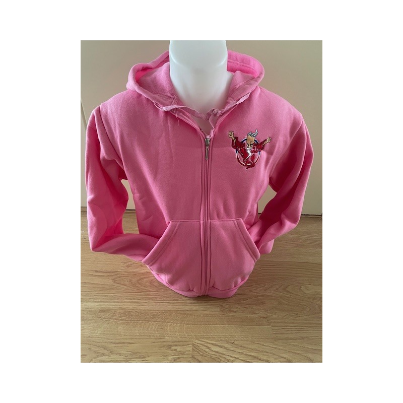 AANBIEDING THUNDERDOME DAMES HOODIE ROZE