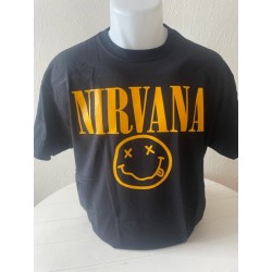 Nirvana T,shirt logo