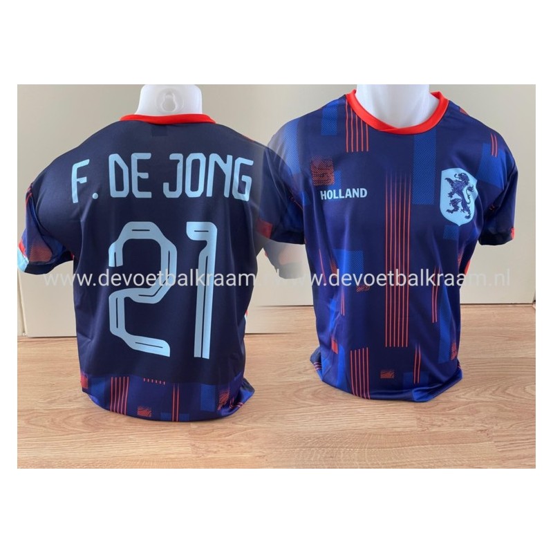aanbieding Frenkie de jong nederlands elftal shirt uit kl 2025/26