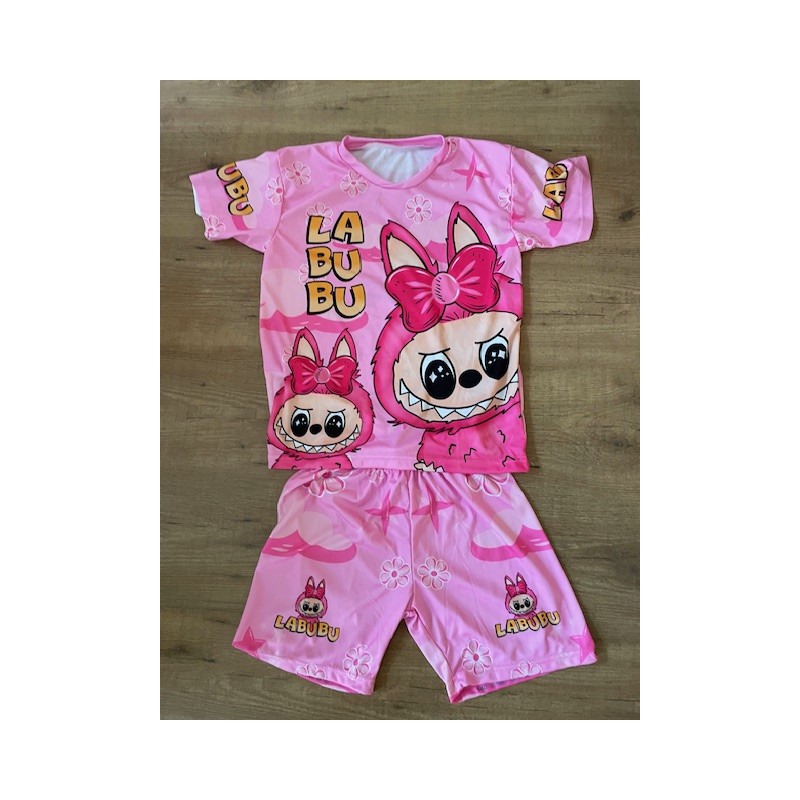 AANBIEDING LABUBU KLEDING SETJE ROZE