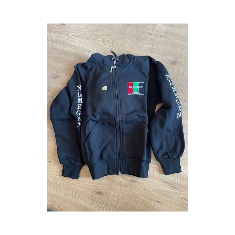 AANBIEDING NEC  nijmegen FAN HOODIE  ZWART LOGO