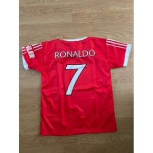 Ronaldo voetbalset (shirt + broekje) lichtblauw