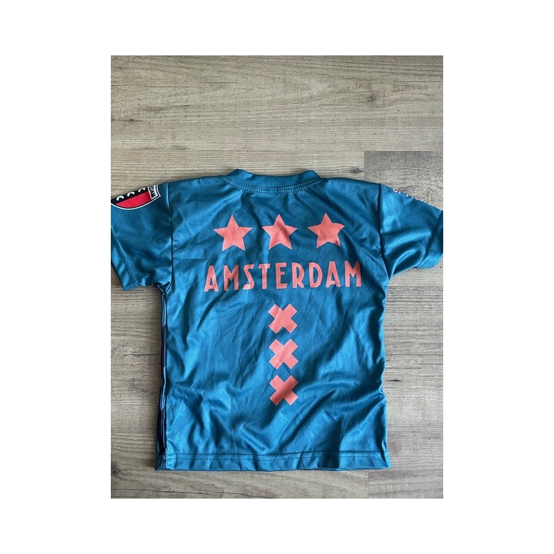 AJAX FAN VOETBAL SHIRT AMSTERDAM GROEN 2023