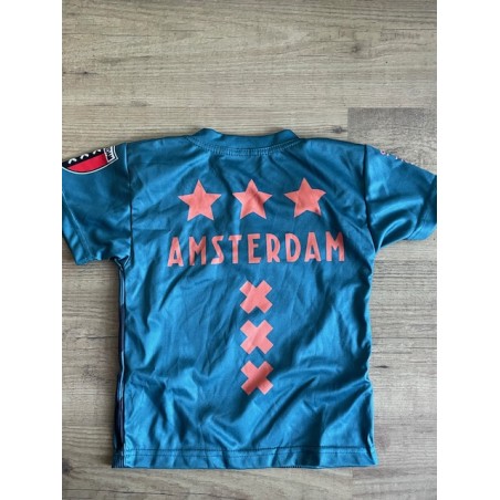 AJAX FAN VOETBAL SHIRT AMSTERDAM GROEN 2023