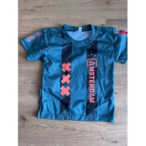 AJAX FAN VOETBAL SHIRT AMSTERDAM GROEN 2023