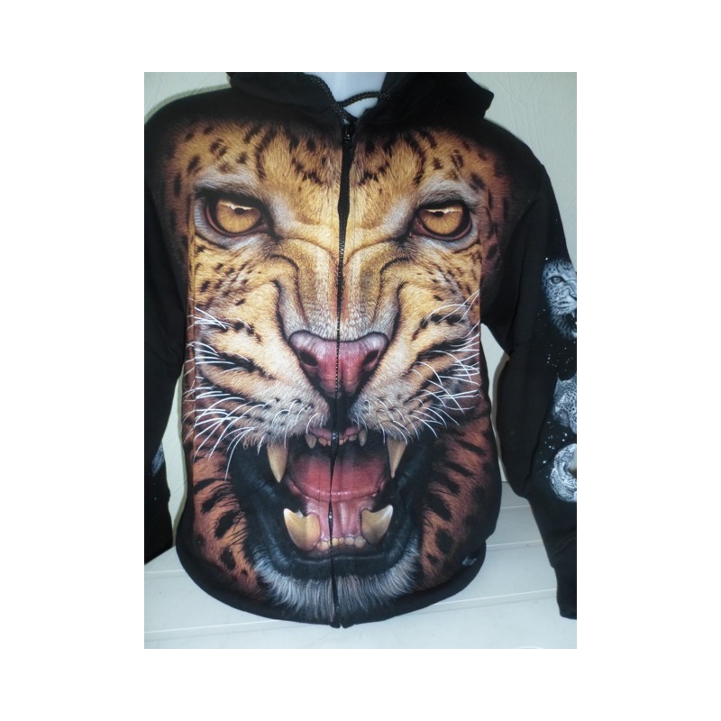 AANBIEDING PANTER /  LUIPAARD  SWEATER HOODIE  ROCK EAGLE