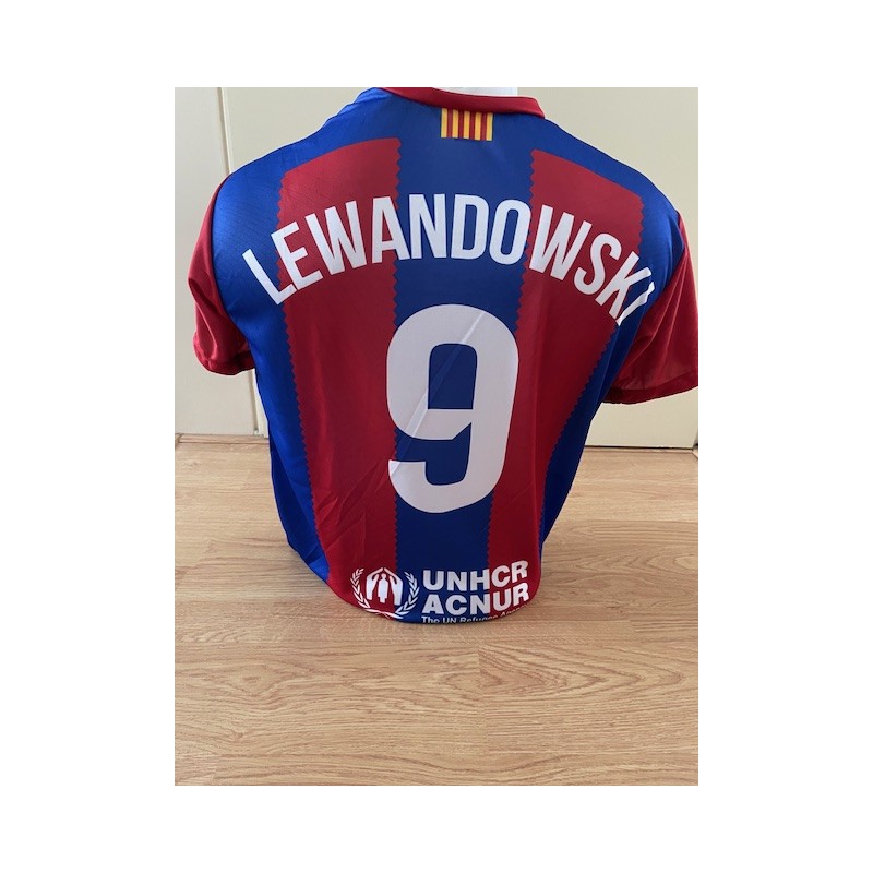 OPRUIMING  Lewandowski voetbal barca shirt 2023