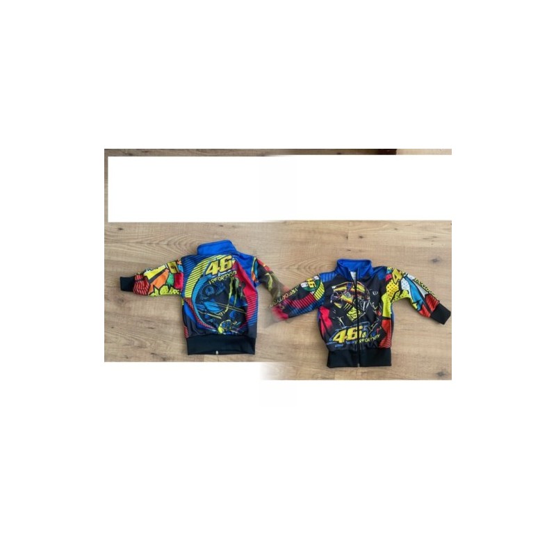 OPRUIMING  MOTOR CROSS BABY VEST VALENTINO 46  mt 80