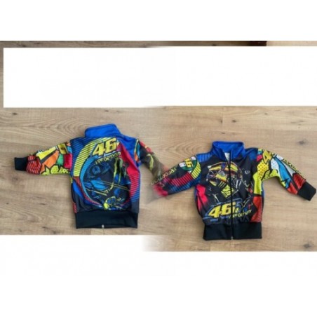 OPRUIMING  MOTOR CROSS BABY VEST VALENTINO 46  mt 80