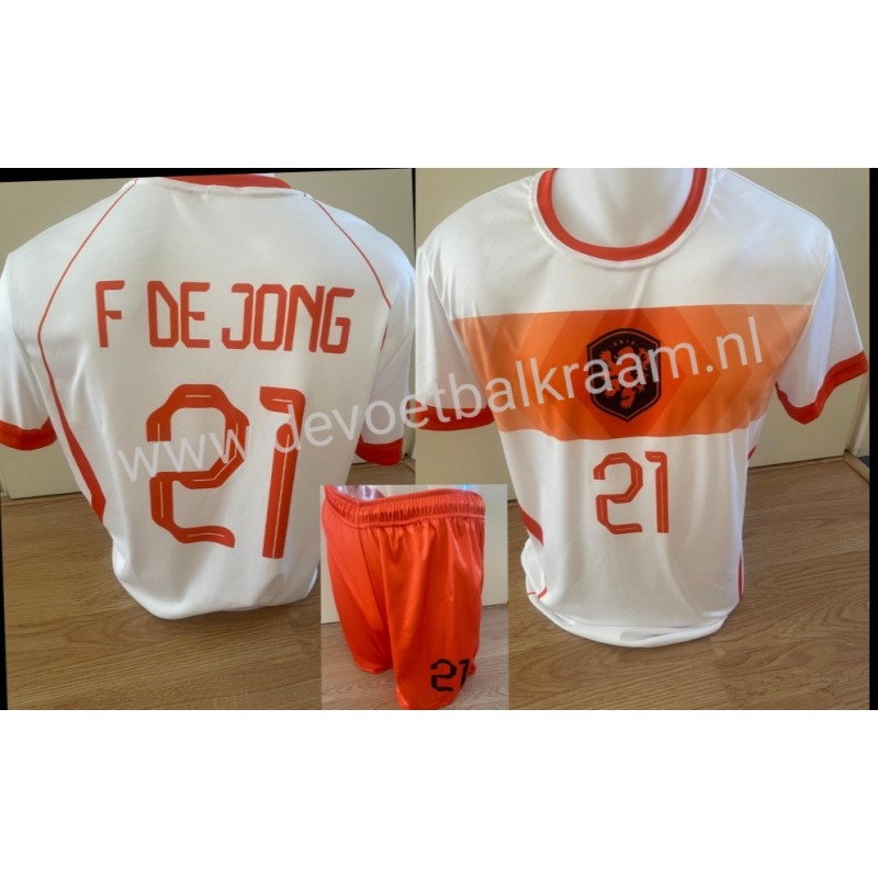 FRENKIE DE JONG  W.K. 2026  NEDERLANDS ELFTAL TENUE  oranje