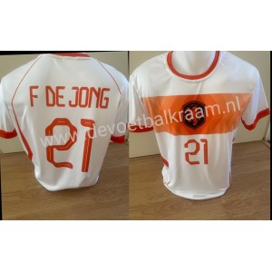 FRENKIE DE JONG  W.K. 2026  NEDERLANDS ELFTAL TENUE  oranje
