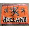 ORANJE HOLLAND VLAG  met leeuwen  100x70 cm