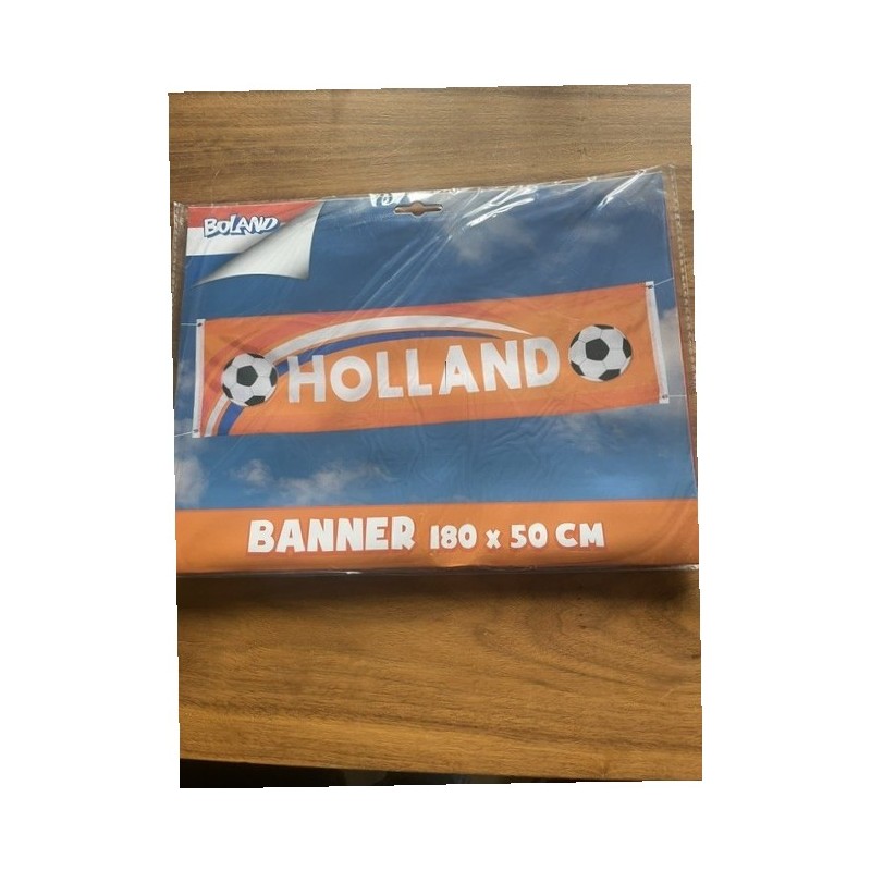 HOLLAND BANNER  polyester 180 x50 cm