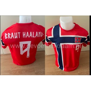 NIEUW HAALAND NORWEGEN VOETBAL TENUE